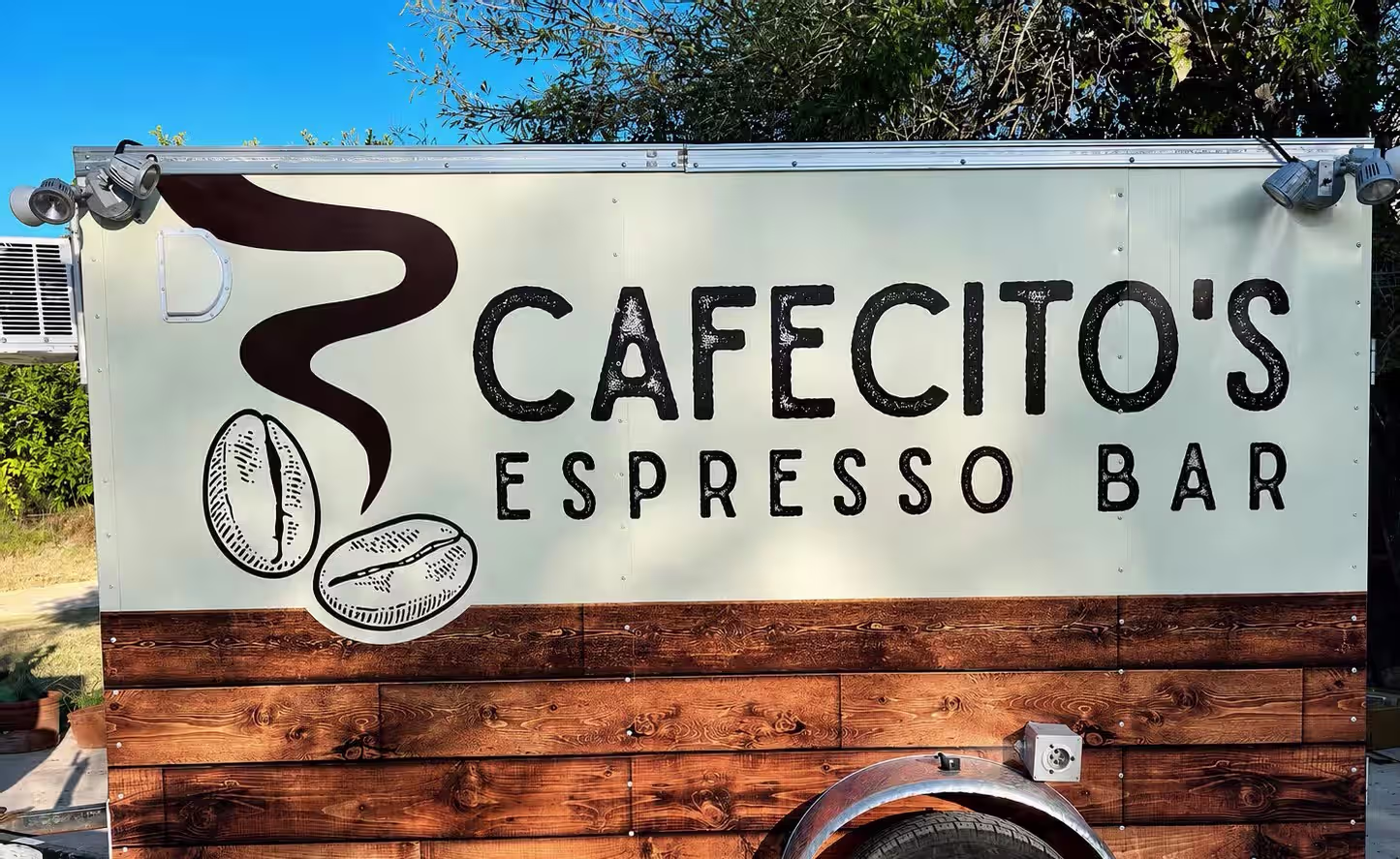 Cafecitos Espresso Bar mobile catering truck